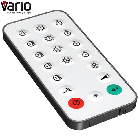 VARIO fjernkontroll gir tilgang til alle funksjoner i VARIO